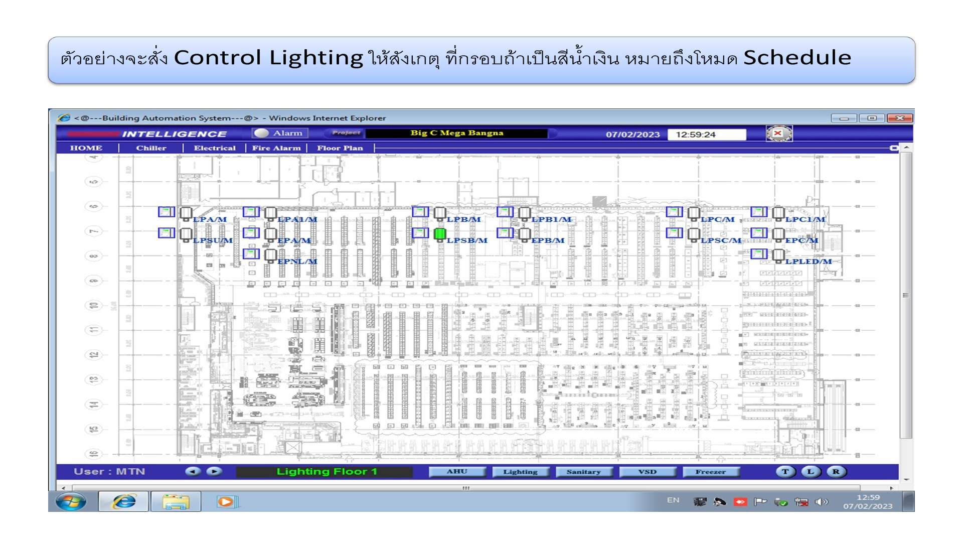 Slide 9: การอ่านค่าหรือรายงาน